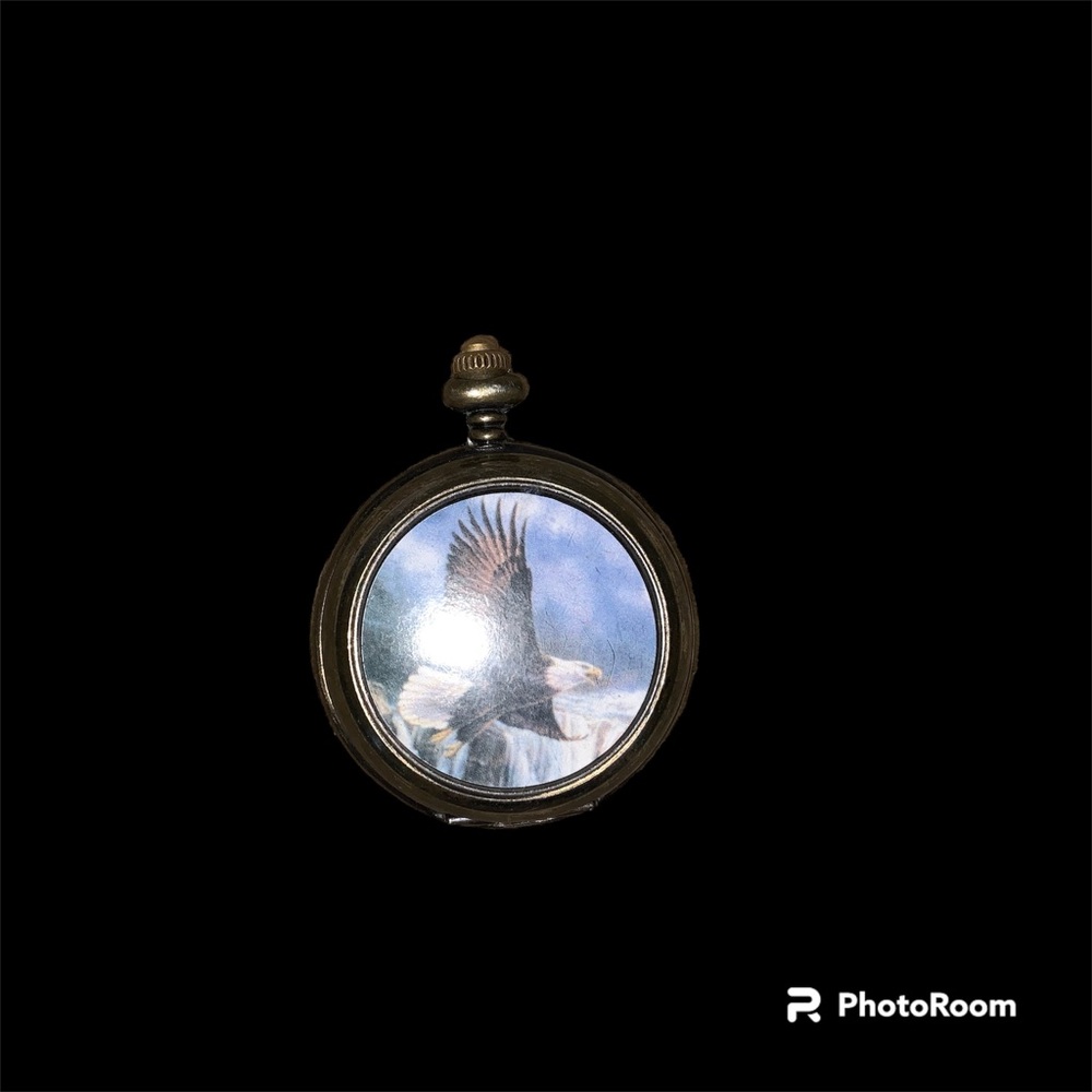 Cedar Creek Eagle Pocket Watch,